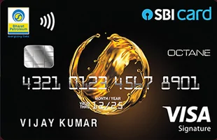 BPCL SBI Card OCTANE