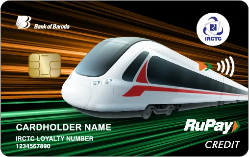 BOB IRCTC Card
